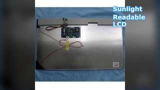 23,8" LCD-scherm voor buiten met hoge helderheid