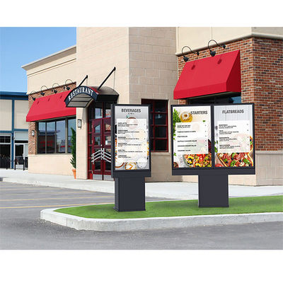 55inch Signage Openluchtaandrijving door de Small Business 3000nits van de Menuraad