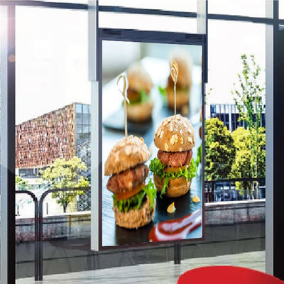 32 duimlcd Dubbele Opgeruimde Digitale het Scherm van de Vertonings Hoge Helderheid Reclame