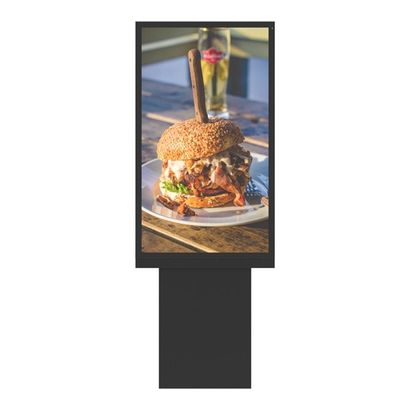 Openlucht Digitale het Menuraad Media Player 3000nits van IP65 49inch Mcdonald