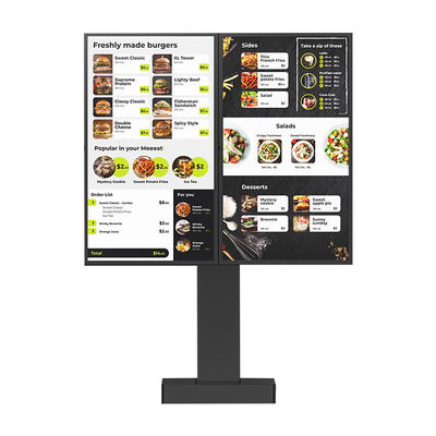 1920x1080 55 inch Outdoor Drive Thru Menu Boards Voor Restaurant