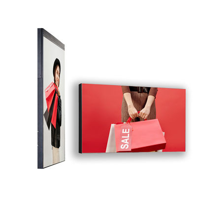 OEM Indoor 75inch 2500cd/m2 High Light LCD Digital Signage Voor Retail Window Display