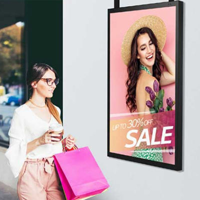 Op maat gemaakte winkelruimte LCD-scherm 49 inch Reclame FHD-scherm